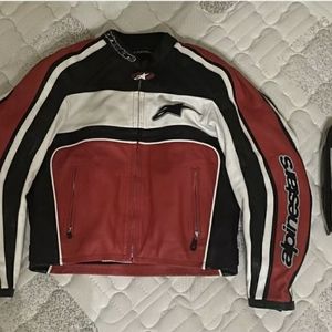 Women’s Alpinestars Leather Jacket USA Size 10 And